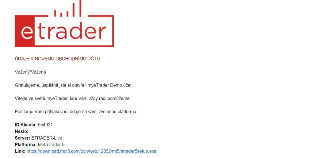 etrader demo účet | Rozdílové smlouvy etrader demo účet