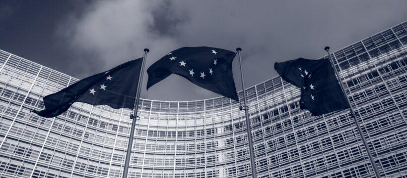 Pohled na budovu Evropské Unie
